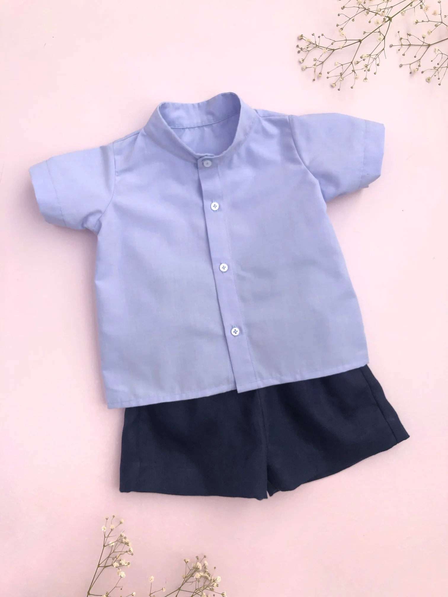 Conjunto azul Enzo para niños - Imagen 2
