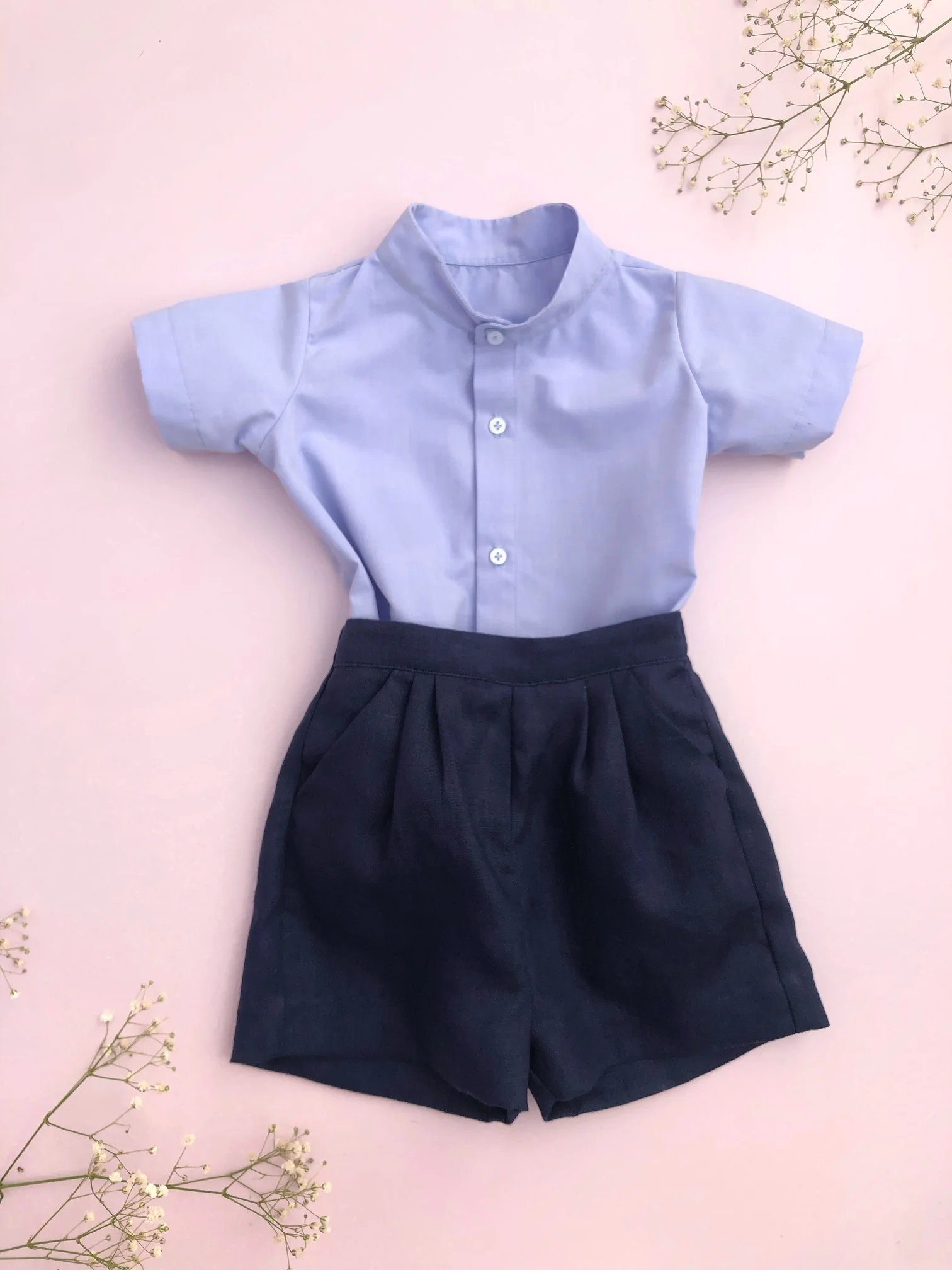 Conjunto azul Enzo para niños - Imagen 3