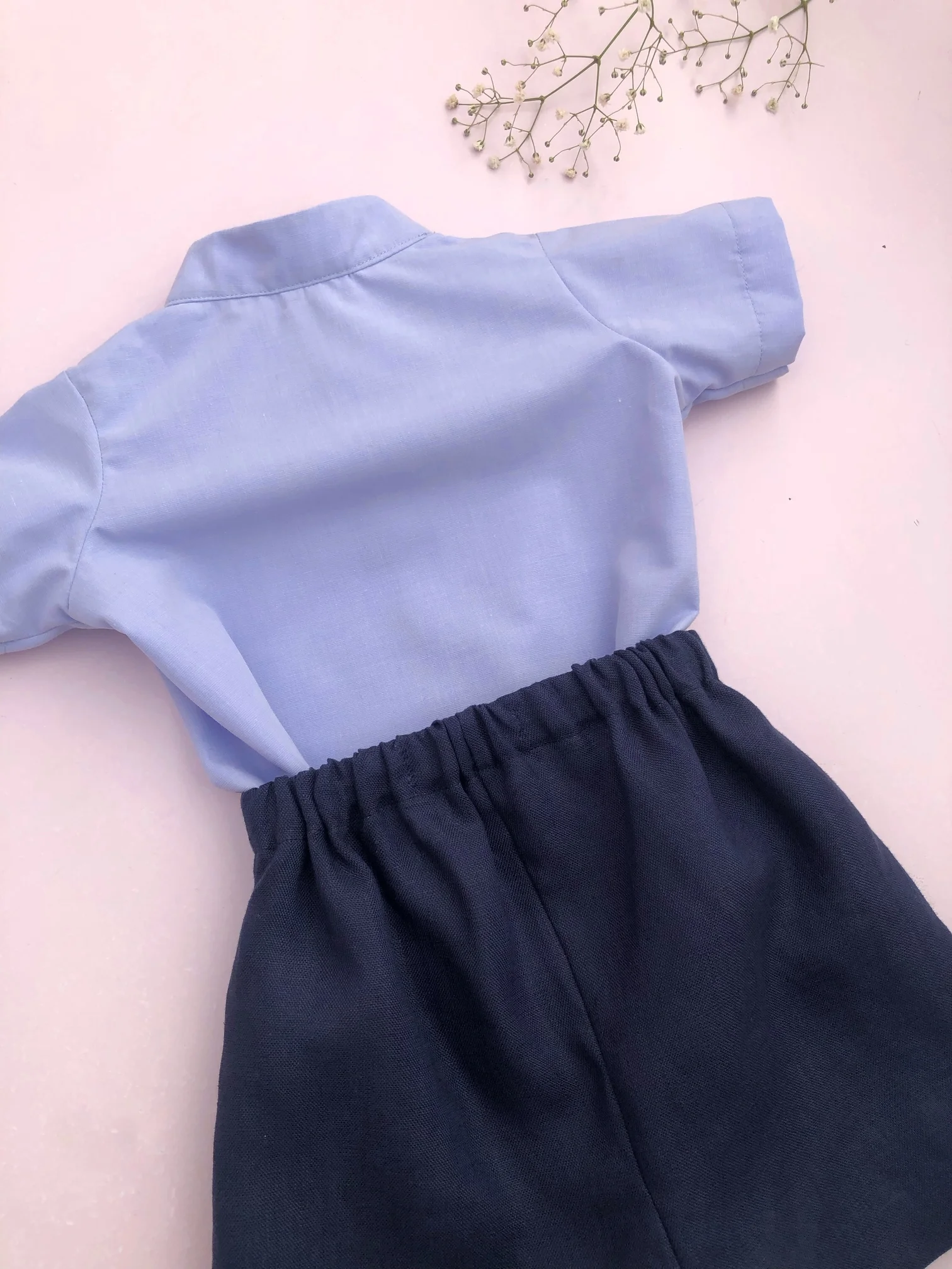 Conjunto azul Enzo para niños - Imagen 4